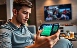 Como acompanhar jogos ao vivo pelo telefone